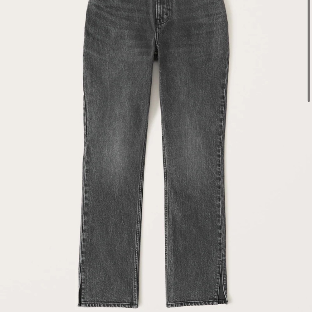 Abercrombie Curve Love Ultra HighRise Straight Leg